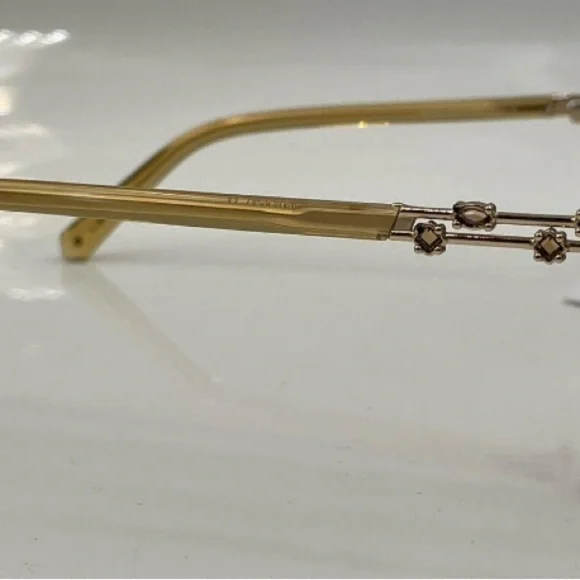 Swarovski butterfly pilot Women's Sunglasses with case - Picture 5 of 16